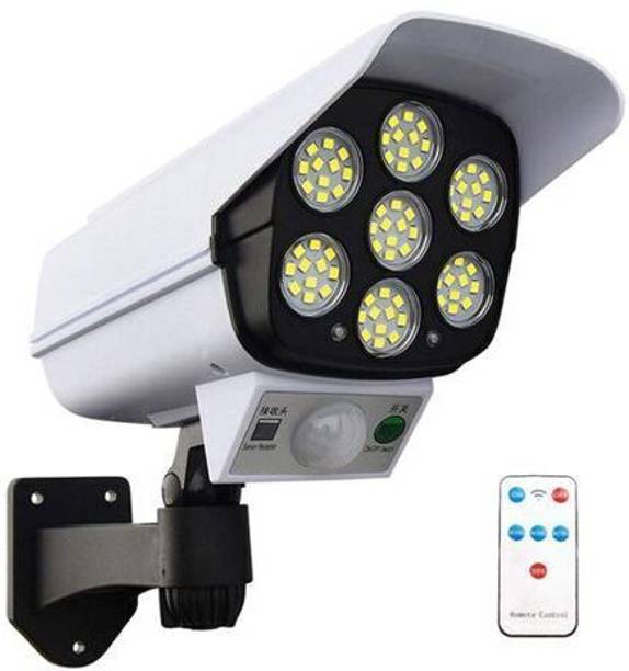 Homehop Solar Led Motion Sensor Lamp for Outdoor Home Garden Camera Shaped Wall lamp Solar Light Set