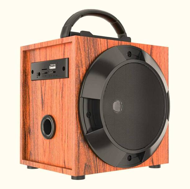 sykz PROJECTER SERIES BLUETOOTH WOODEN SPEAKER WITH TORCH 200 W Bluetooth Party Speaker