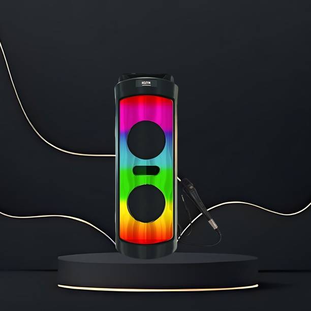 FRONY DJ Box 40 W Bluetooth Speaker with FM Radio, Mic, RGB Light & 4 hour's backFG444 40 W Bluetooth Party Speaker