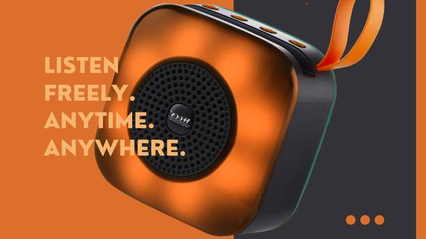 WOOS New trending compact bluetooth speaker with RGB 1200 mah battery 5 W Bluetooth Speaker