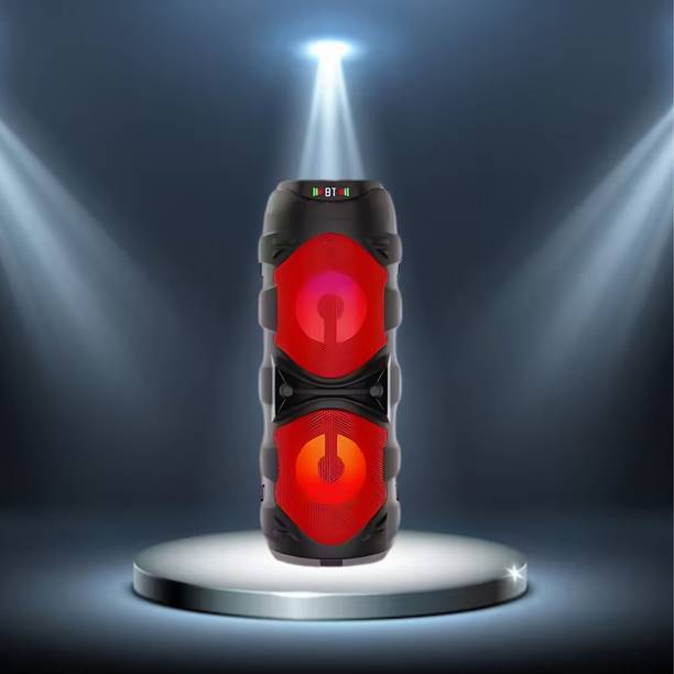FRONY DJ Box 50w Speaker 2000mAh battery & FM Radio with Mic Bluetooth speakerQW455 50 W Bluetooth Party Speaker