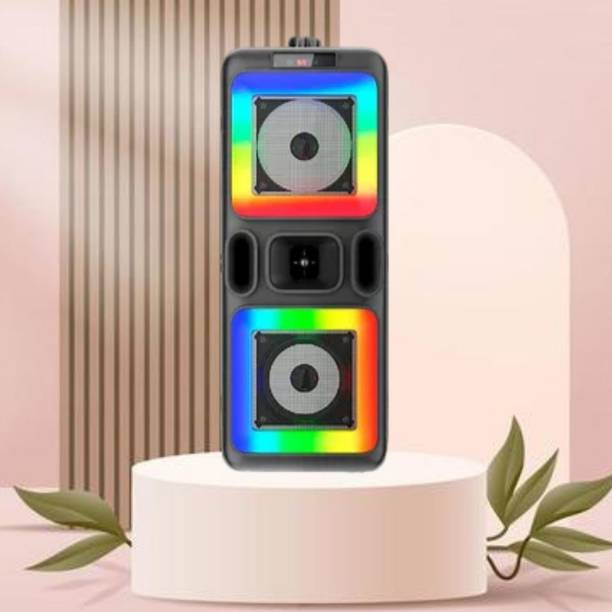 Clairbell DJ Box 40W Bluetooth Speaker with FM Radio, Mic & RGB Light Party SpeakerBN21 40 W Bluetooth Party Speaker