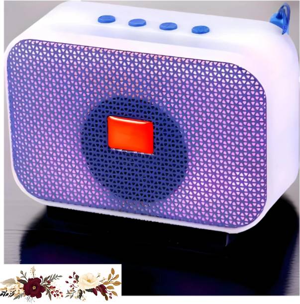 GDS Multicolor LED Accent Speaker with 3D Surround Sound 5 W Bluetooth Speaker