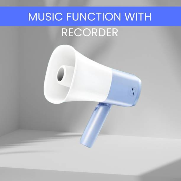 SYARA King Bhopu Megaphone Siren Loudspeaker Music Function With Adjustable HandleD243 King Bhopu Megaphone Siren Loudspeaker Music Function With Adjustable HandleU243 Outdoor PA System