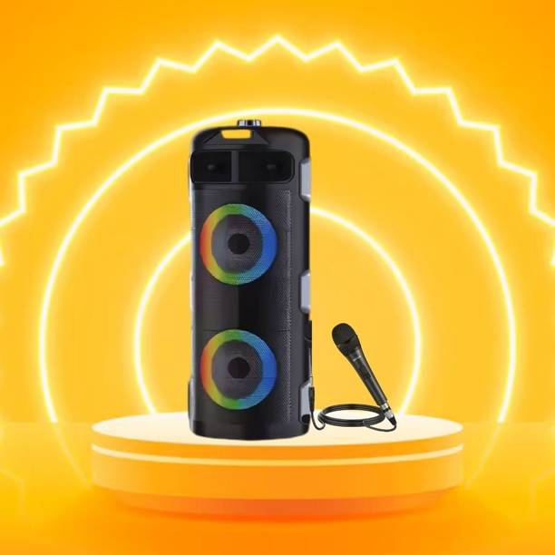 FRONY DJ Box 40W Bluetooth Home Audio Speaker & FM Radio with Mic ,USB Pen DriveTU489 40 W Bluetooth Party Speaker