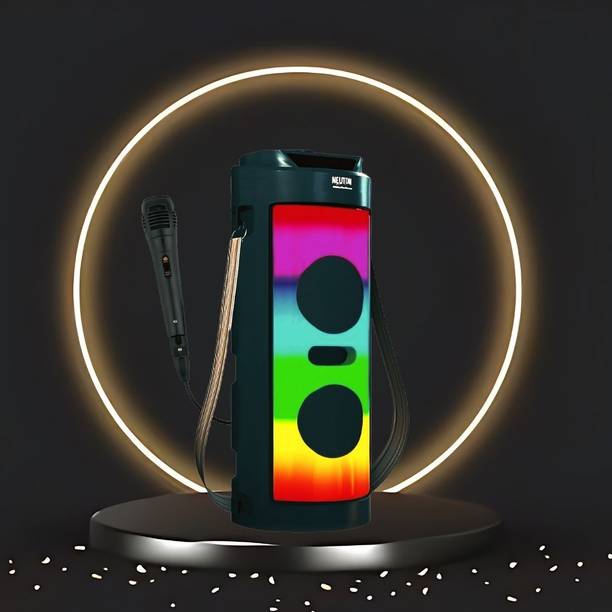 FRONY DJ Box 40 W Bluetooth Speaker with FM Radio, Mic, RGB Light & 4 hour's backFG200 40 W Bluetooth Party Speaker