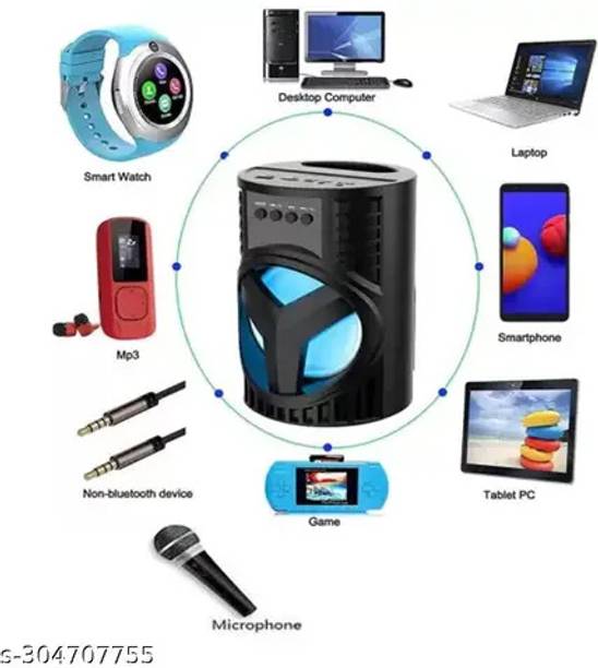 IMMUTABLE WS-03 Speaker With Mic, Party Speaker Bluetooth OIU7 56 W Bluetooth Party Speaker