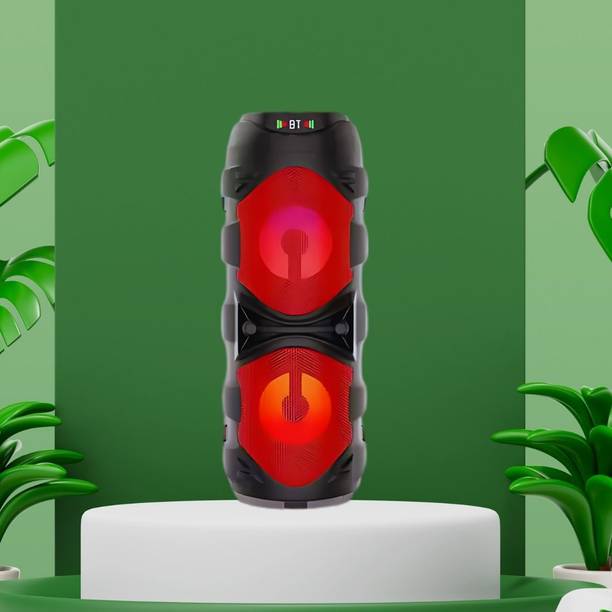 FRONY DJ Box 50w Speaker 2000mAh battery & FM Radio with Mic Bluetooth speakerQW382 50 W Bluetooth Party Speaker
