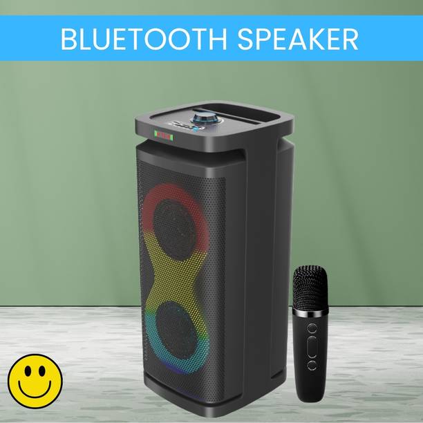 SACRO A1 (PORTABLE BLUETOOTH PARTY SPEAKER) HD Quality Audio &Wireless Karaoke MicP455 40 W Bluetooth Party Speaker