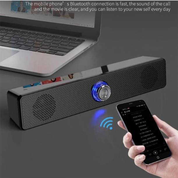 ROAR AS_861A_M425 WIRELESS BLUETOOTH SOUNDBAR FOR TV,HOME,DESKTOP SPEAKER 48 W Bluetooth Soundbar