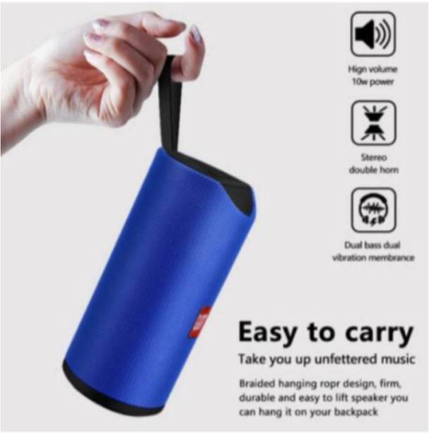 GDS QJWNO_100% Branded |Superb Bass Sound | Splashproof| Water resistant|Deep Baas 9 W Bluetooth Speaker