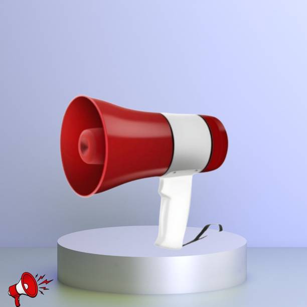 FRONY Handheld Megaphone with Siren, Microphone & Rechargeable for Outdoor EventsB478 Megaphone Portable Megaphone Siren Loudspeaker Function &Long Battery BackupQ478 Outdoor PA System