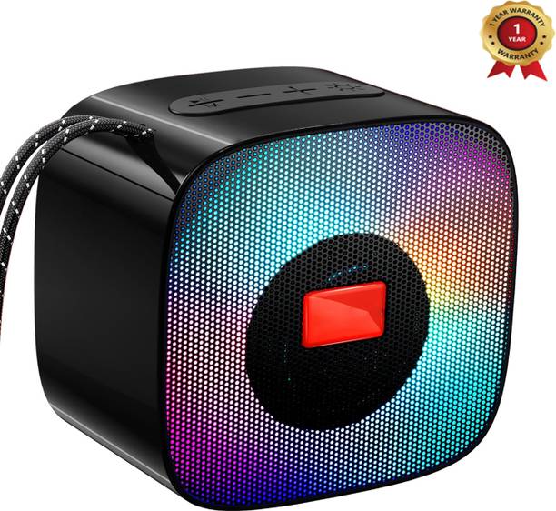 Techobucks Bluetooth Wireless Speaker HIGH BASS Super Sound Audio System /Water Resistent 10 W Bluetooth Speaker