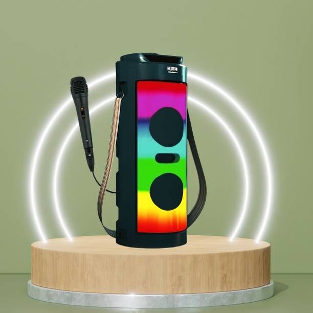 FRONY DJ Box 40 W Bluetooth Speaker with FM Radio, Mic, RGB Light & 4 hour's backFG81 40 W Bluetooth Party Speaker
