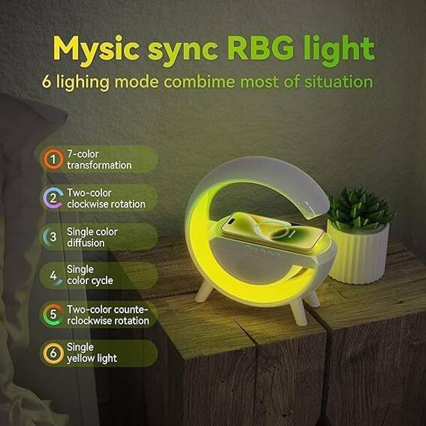 4uonly Wireless G-shape Bluetooth LED Charging Speaker10 56 W Bluetooth PA Speaker