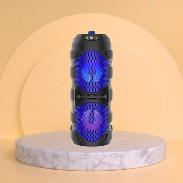 FRONY DJ Box 50w Speaker 2000mAh battery & FM Radio with Mic Bluetooth speakerQW52 50 W Bluetooth Party Speaker