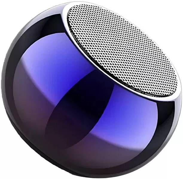 Seashot Portable Bluetooth Mini Speaker Dynamic Metal Sound 5 W Bluetooth Speaker with Google, Alexa & Siri Assistant Smart Speaker