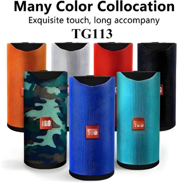 TWS Wireless Portable Speaker - Bluetooth, One-Touch Calling 9 W Bluetooth Speaker
