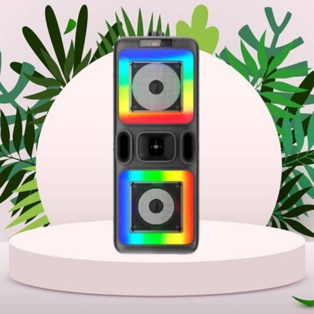 Clairbell DJ Box 40W Bluetooth Speaker with FM Radio, Mic & RGB Light Party SpeakerBN52 40 W Bluetooth Party Speaker