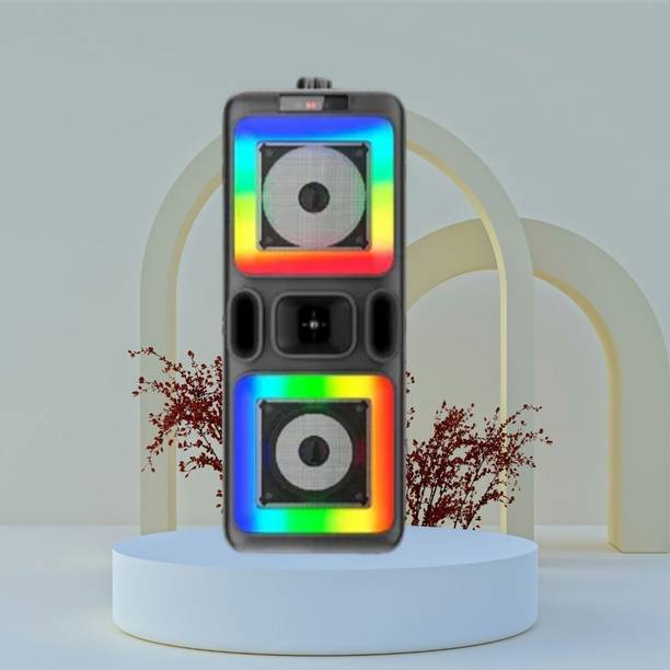 Clairbell DJ Box 40W Bluetooth Speaker with FM Radio, Mic & RGB Light Party SpeakerBN1 40 W Bluetooth Party Speaker