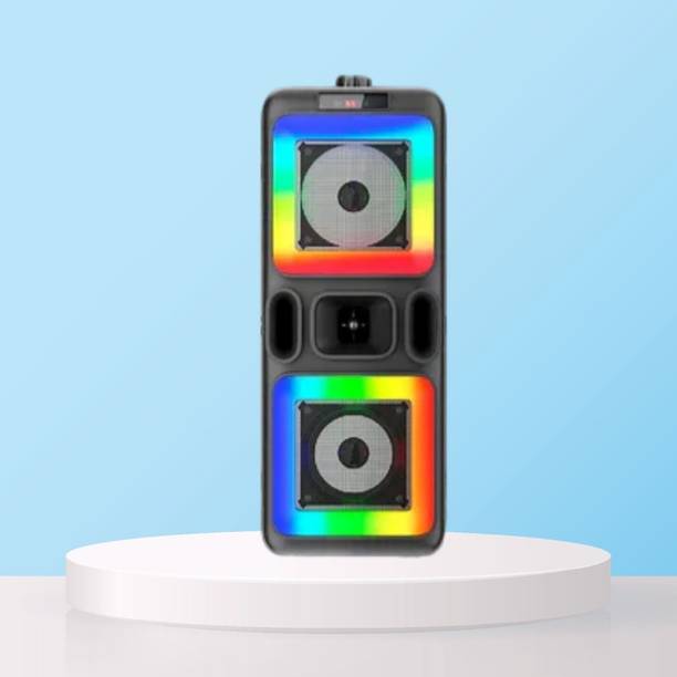 FRONY DJ Box 40W Bluetooth Speaker with FM Radio, Mic & RGB Light Party SpeakerCV42 40 W Bluetooth Party Speaker