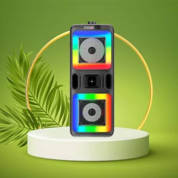 Clairbell DJ Box 40W Bluetooth Speaker with FM Radio, Mic & RGB Light Party SpeakerBN47 40 W Bluetooth Party Speaker