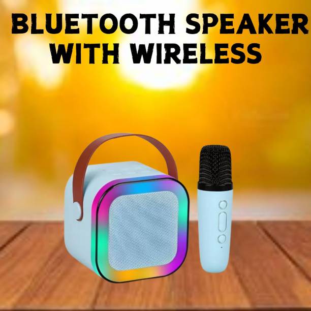 FRONY Bluetooth Speaker with Wireless Karaoke Mic, 6Hrs...