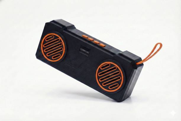 Coracao Trending Wireless Bluetooth Speaker 2000mAh Battery 6H Playtime IPX7 Deep Bass X 20 W Bluetooth Speaker