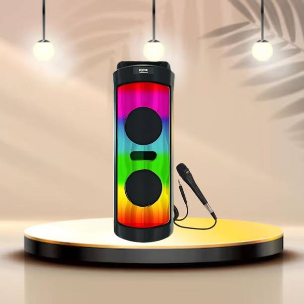 FRONY DJ Box 40 W Bluetooth Speaker with FM Radio, Mic, RGB Light & 4 hour's backFG300 40 W Bluetooth Party Speaker