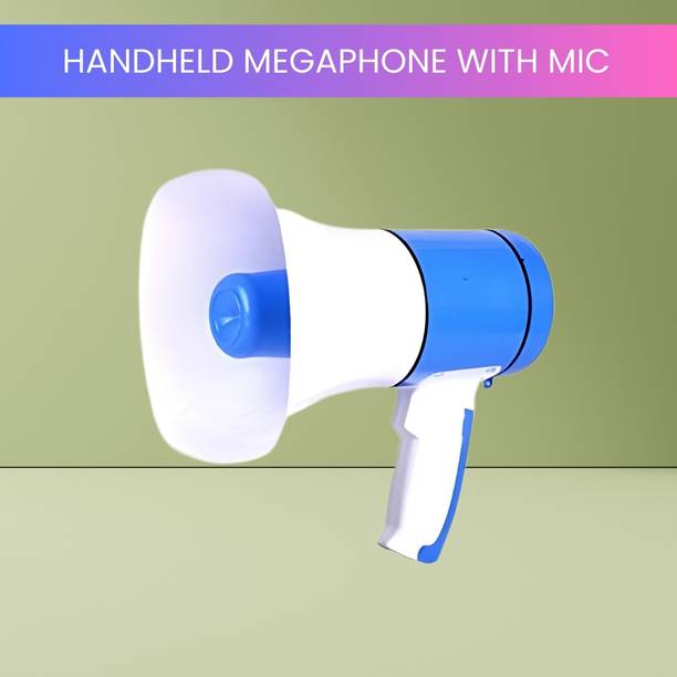 Clairbell Bhopu Portable Megaphone, Siren Loudspeaker Function & Long Battery LifeS473 Bhopu Portable Megaphone, Siren Loudspeaker Function & Long Battery LifeR473 Outdoor PA System