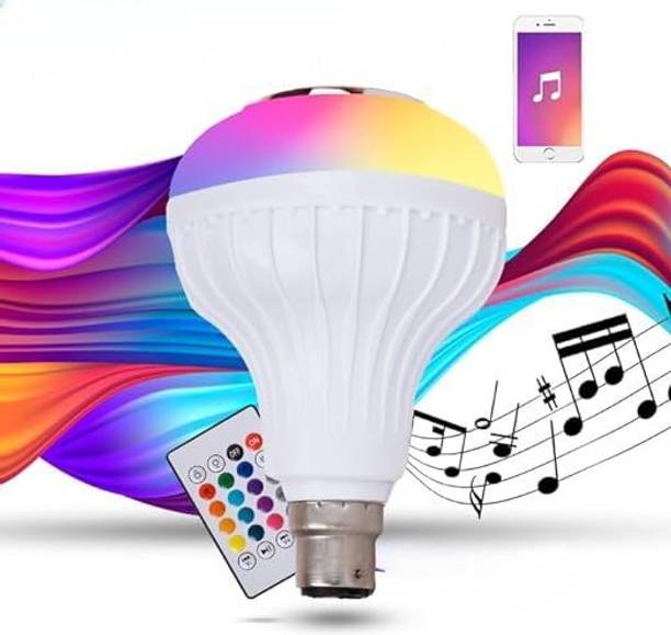 ZYNATY Smart LED Party Bluetooth Music Light Bulb With Remote Smart Bulb