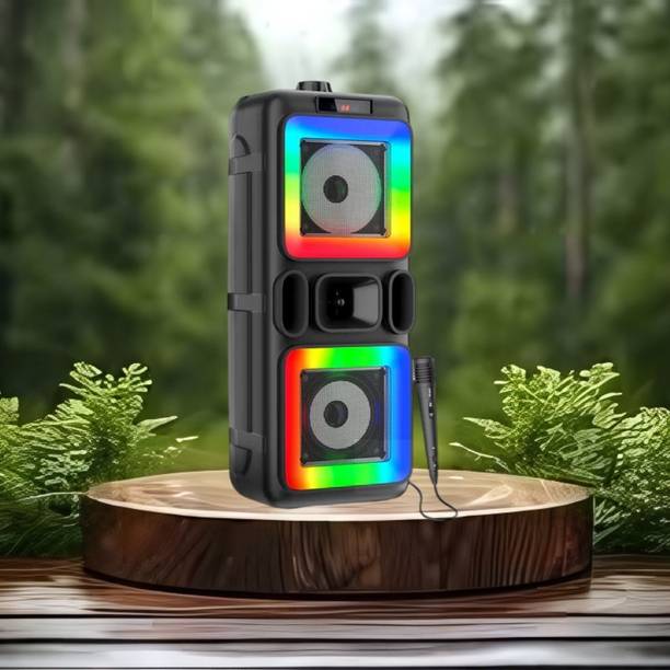 Clairbell DJ Box 40W Bluetooth Speaker with FM Radio, Mic & RGB Light Party SpeakerBN269 40 W Bluetooth Party Speaker