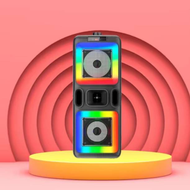 Clairbell DJ Box 40W Bluetooth Speaker with FM Radio, Mic & RGB Light Party SpeakerBN12 40 W Bluetooth Party Speaker