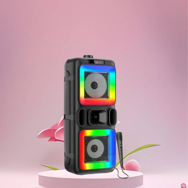 FRONY DJ Box 40W Bluetooth Speaker with FM Radio, Mic & RGB Light Party SpeakerCV170 40 W Bluetooth Party Speaker