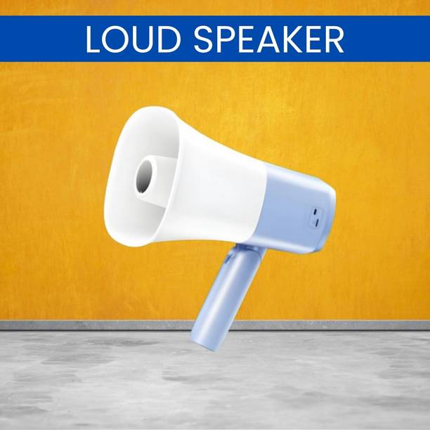 YAROH King Bhopu Megaphone Siren Loudspeaker Music Function With Adjustable HandleD423 King Bhopu Megaphone Siren Loudspeaker Music Function With Adjustable HandleD423 Outdoor PA System