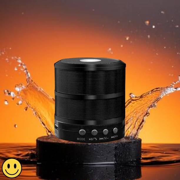 SACRO WS887 (PORTABLE WIRELESS BLUETOOTH SPEAKER) With High Quqlity SoundQ268 5 W Bluetooth Speaker