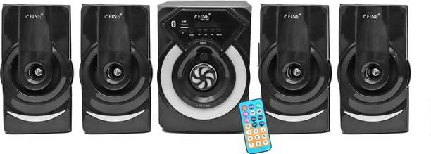 FINE 1401_4.1 Multimedia Home Theatre System with FM/AUX/USB Support & RemoteControl 60 W Bluetooth Home Theatre