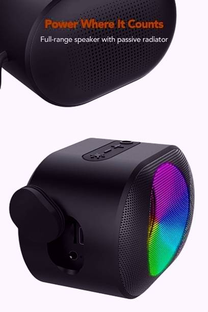 YAROH Boss Up Your Beats: 16W Bluetooth Speaker home theatre for 6 Hours Straight! 42 10 W Bluetooth Gaming Speaker