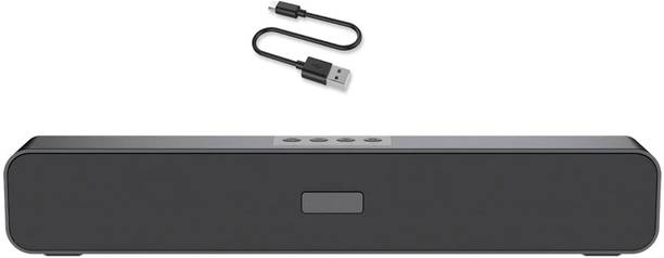 ZSIV Stereo Soundbar for Phone/TV/Laptop/Tablets/Projectors, Multi Modes Aux 16 W Bluetooth Soundbar
