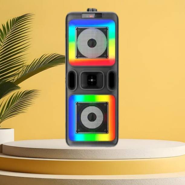 Clairbell DJ Box 40W Bluetooth Speaker with FM Radio, Mic & RGB Light Party SpeakerBN51 40 W Bluetooth Party Speaker
