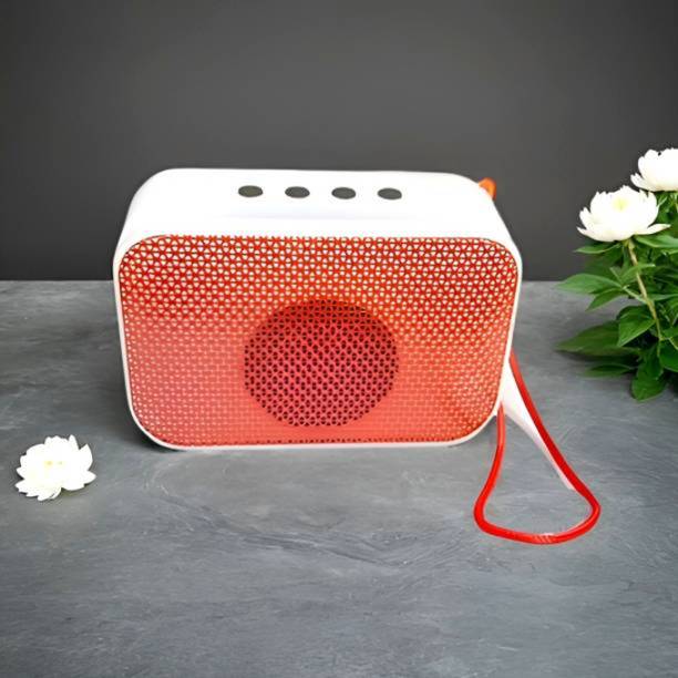 AIZINA Grab-and-Go Speaker with Noticeable Bass and Bluetooth Feature 5 W Bluetooth Speaker