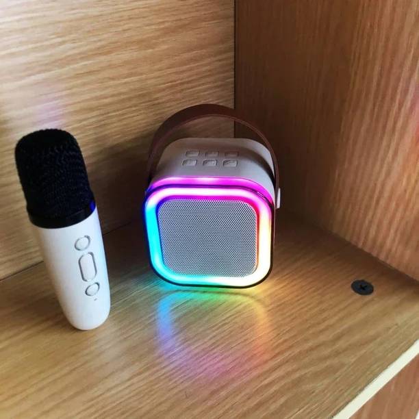 4uonly Small Home Karaoke K12 Speaker Bluetooth Speaker CXF2 56 W Bluetooth Home Audio Speaker