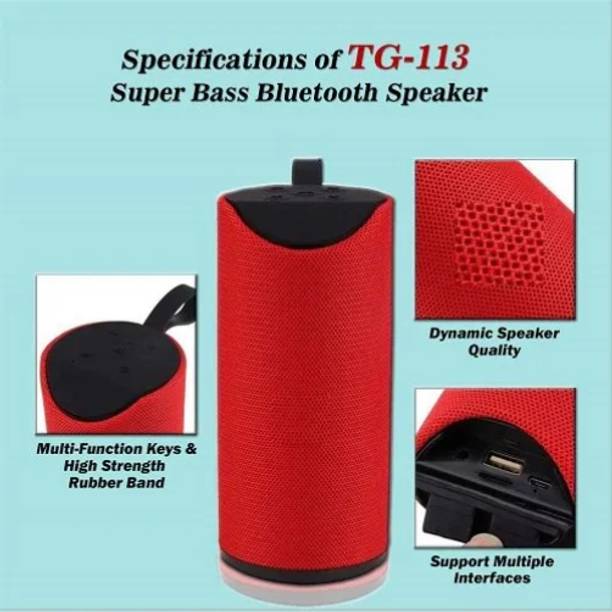 FRONY AD_795A_TG113 PORTABLE BLUETOOTH SPEAKER WITH USB/SDAUX SLOT SUPER BASS SPEAKER 48 W Bluetooth Speaker