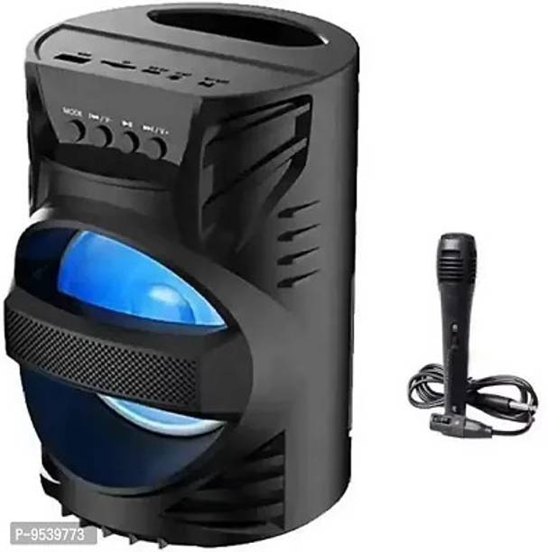 4uonly WS-04 Mic Speaker for Home Office Party Bluetooth Speaker jko12 56 W Bluetooth Party Speaker