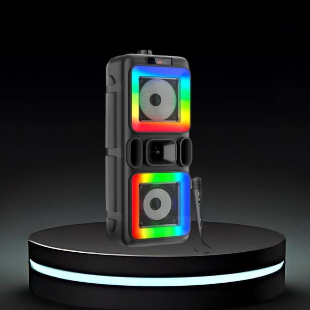 FRONY DJ Box 40W Bluetooth Speaker with FM Radio, Mic & RGB Light Party SpeakerCV230 40 W Bluetooth Party Speaker