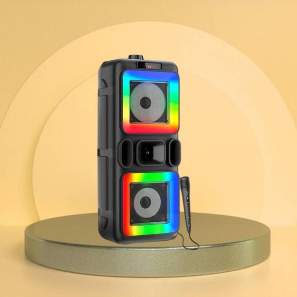 Clairbell DJ Box 40W Bluetooth Speaker with FM Radio, Mic & RGB Light Party SpeakerBN126 40 W Bluetooth Party Speaker