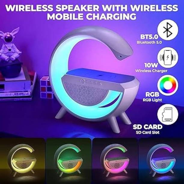 IMMUTABLE Charging Wireless G-shape Bluetooth LED Speaker GSD8 56 W Bluetooth PA Speaker