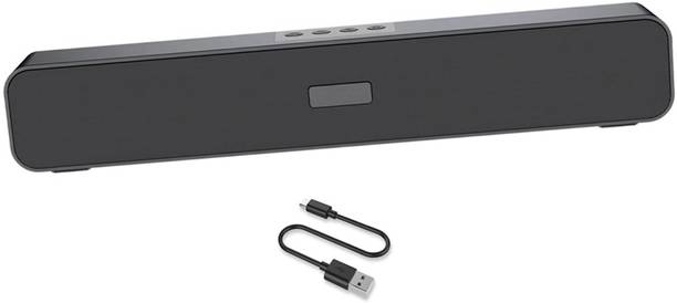 TX -FLO New Boomer Compact Bluetooth Soundbar with 19Hrs PlayTime | Integrated Subwoofer 16 W Bluetooth Car Speaker