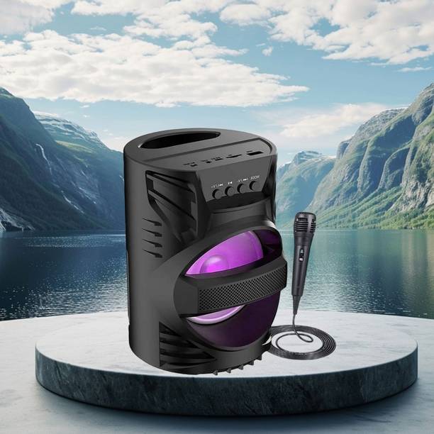 Clairbell DJ Box Speaker with FM Radio, Mic & USB Pen Drive 5W Bluetooth SpeakerMU180 5 W Bluetooth Party Speaker