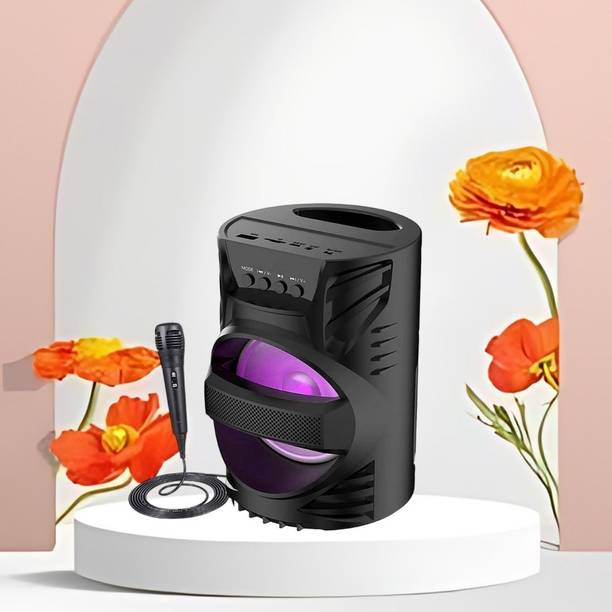 Clairbell DJ Box Speaker with FM Radio, Mic & USB Pen Drive 5W Bluetooth SpeakerMU3 5 W Bluetooth Party Speaker